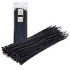 Glengor Black Cable Ties - Pack of 100 | 300