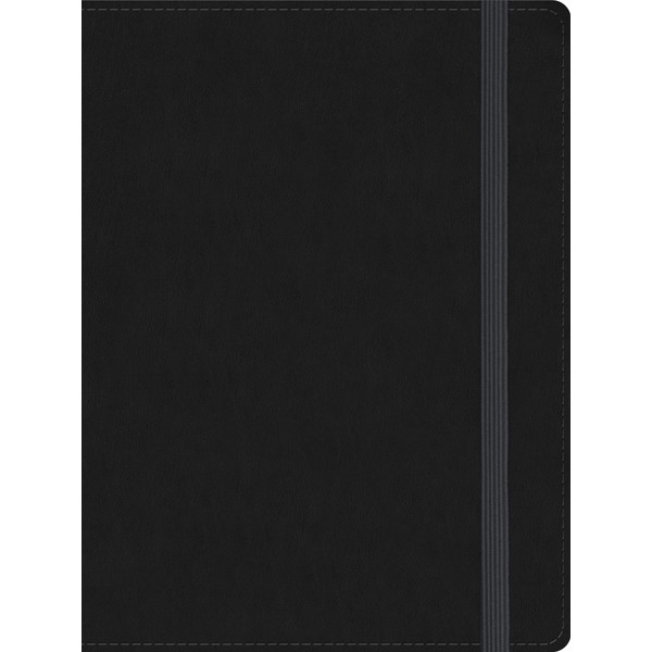 RVR 1960 Biblia de apuntes tamaño personal, negro, tapa dura