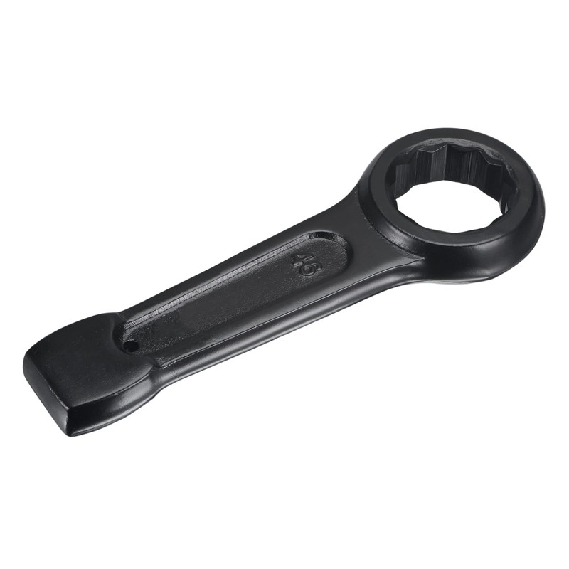 uxcell 46mm Box End Striking Ring Wrench, High Tensile Steel
