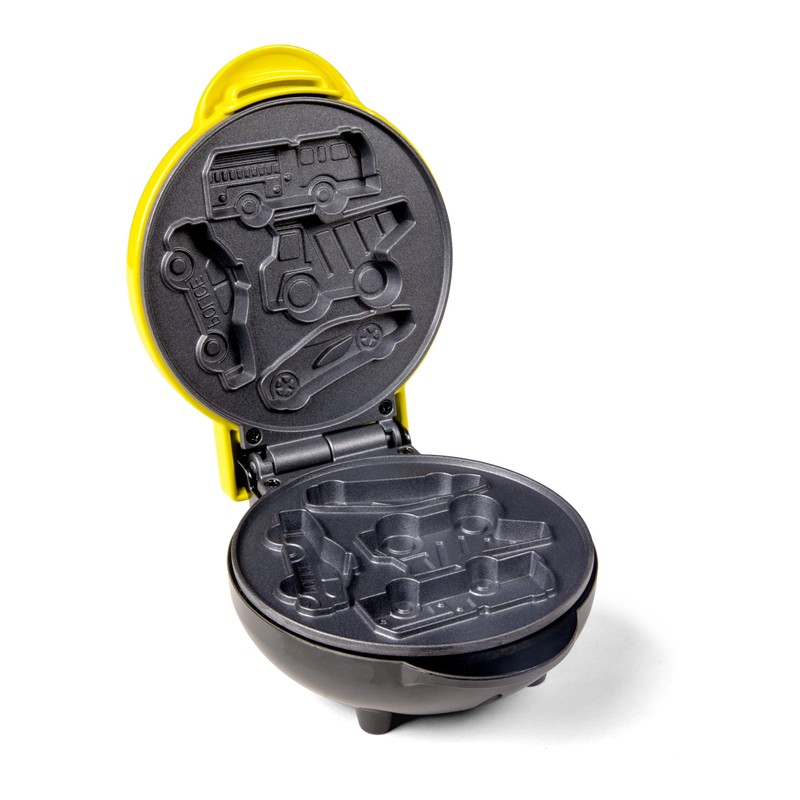 Nostalgia MyMini Cars and Trucks Shape Electric Waffle Maker, 5-Inch