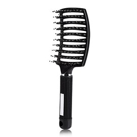 Cepillo de Cerdas, Peine de Masaje, Cepillo Antiestático para Alisar el Cabello, Cepillos Grueso y Largo para Desenredar Rizado para Hombres y Mujeres