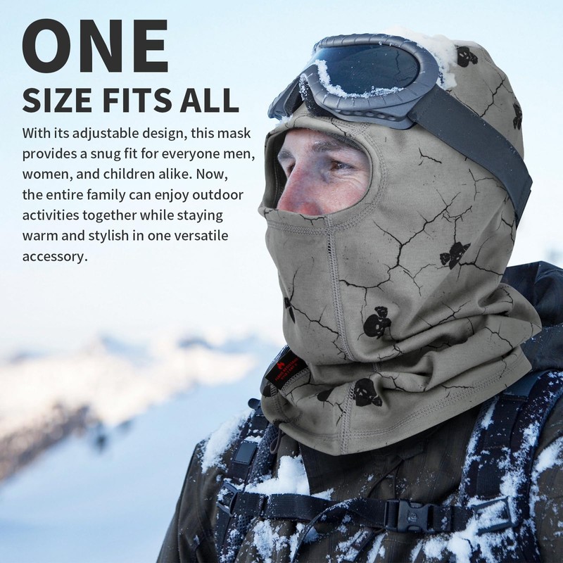 LANLFY 2PACK FR Full Face Mask for Men CAT2 Cotton