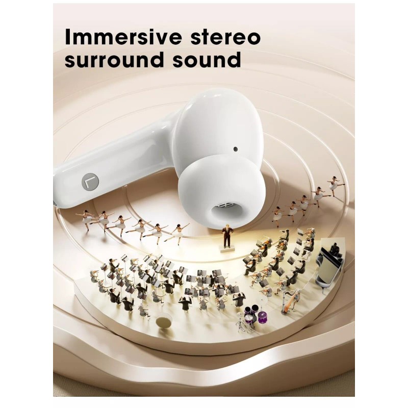 ZZU Wireless Earbuds, Bluetooth Ear Buds with Big Bass Stereo