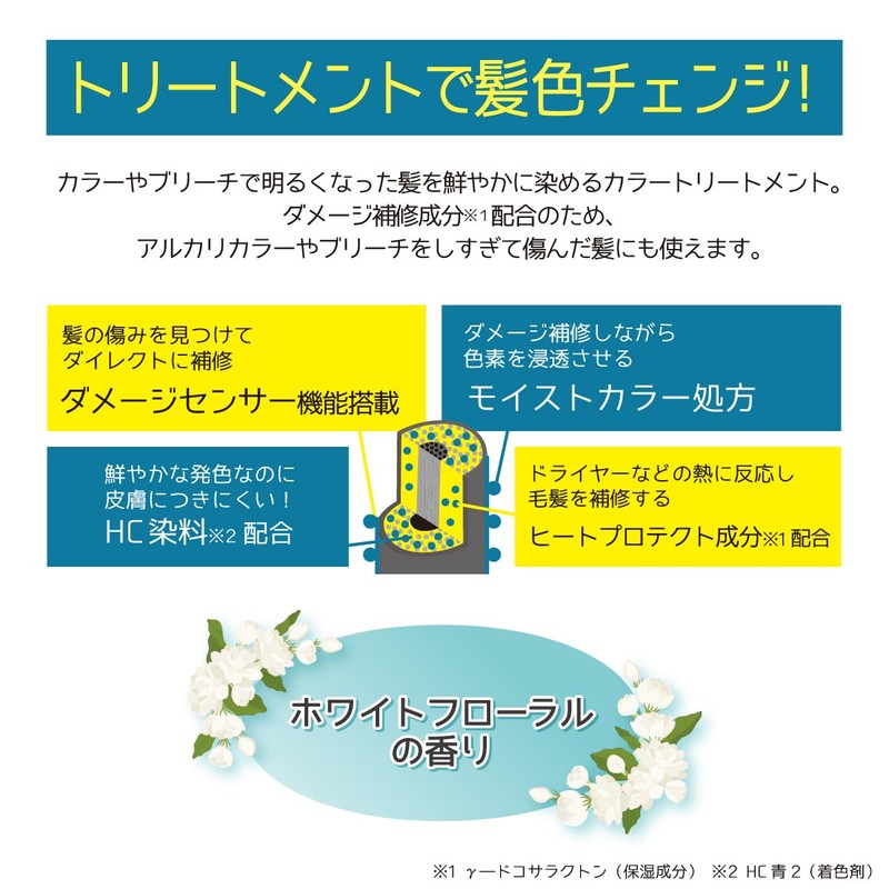 Tottimo! Dip Color Aqua Blue Color Treatment 17.6 oz (500