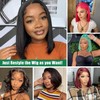 13x4 Bob Straight Human Hair Wig Lace Front Wig 100%