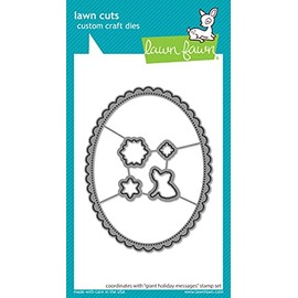 Lawn Fawn LF2681 Giant Holiday Message Cutting Dies