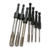 Secretary 7-Piece Socket Screwdriver, Hex Shank Driver, Tap Adapters, Hex