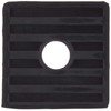 Hikari KCD52 Anti-Vibration Rubber for Electrical Materials Perforated Black