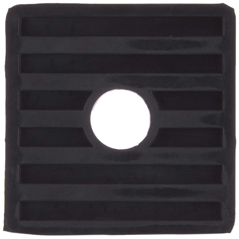 Hikari KCD52 Anti-Vibration Rubber for Electrical Materials Perforated Black