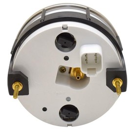 Faria Boat Multifunction Gauge GSC060A | 4 3/8 Inch Silver Black