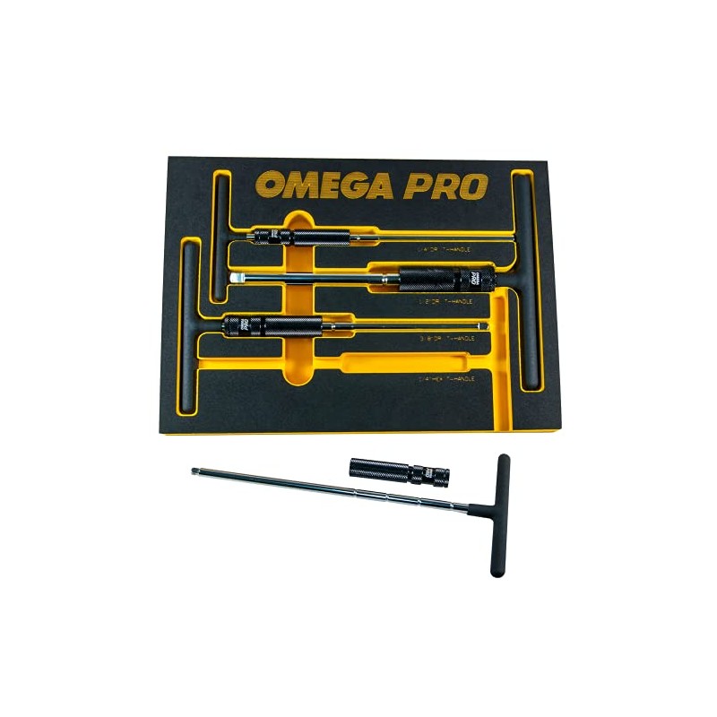 Omega Pro 83024 Omega Pro 4 Piece Adjustable T-Handle Speed