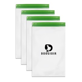 Odor Proof Storage Bags - 12ｘ20 Inch Double Seal Odor Barrier Storage Bags for Backpacking, Camping and Household, Lock in Odors Keep Contents Fresh and Waterproof, Reusable Odor Proof Bags (4 Pack)
