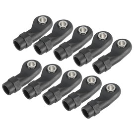 MECCANIXITY M4xL26mm Lever Steering Linkage Tie Rod Ball Head Link Joint End for RC Crawler Car Pack of 10