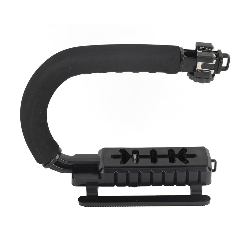 Camera Handheld Stabilizer ABS Sponge Adjustable Angle U Shaped Foldable