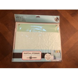 Martha Stewart Home Office with Avery Large Shagreen Pockets, 12" x 10-1/4"