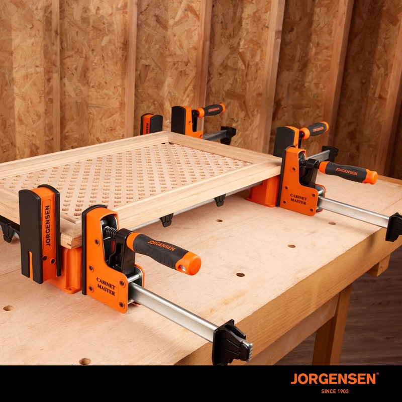 Jorgensen 3-in-1 Support Block, Cabinet Master Parallel Clamp Accessory, Woodworking