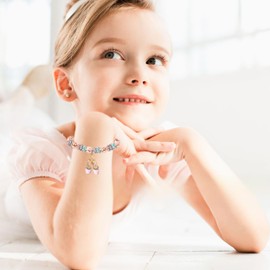 GIAYIER Dance Bracelet - Ballerina Jewelry Gift for Dance Lovers (Ballet Bracelet)
