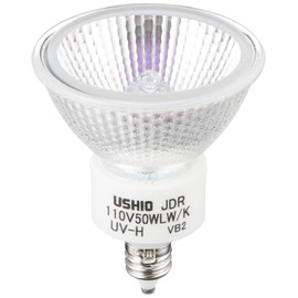 エルパ (ELPA) JDR110Ｖ50WLW/KUＶ-H 電球 ハロゲン電球 E11 110V 50W 広角35° G-273H