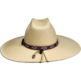 Riverz Utah Outdoor Hat (Medium, Black/Red Band)