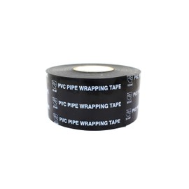 Electrical Black Tape, 10 MIL 1/2 x 50 ft or 2 x 100ft PVC Pipe Wrapping Tape, All-Weather Corrosion Protection for Steel Pipe, Fittings,Electrical Conduit, and Pipe Wrap Insulation (2" X 100 FT)