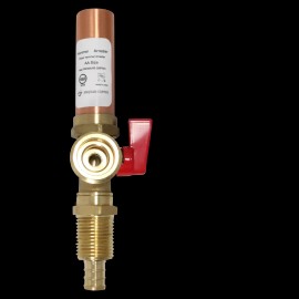 XFITTING 5 Pc XFITTING Water Hammer Arrestor Valve, 1/2" Pex B x 3/4" MHT, Red
