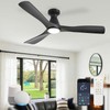 Depuley Ceiling Fans with Lights: 52-inch Smart Ceiling Fan with