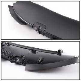 G-PLUS 2PCS Windshield Wiper Cowl Vent Grille Panel Hood, Compatible with Ford Mustang GT SVT 1999-2004, Direct Aftermarket Replacement FO1270102&3R3Z6302228AAA