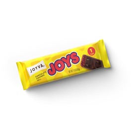 Joyva – Jell Joys | Dark Chocolate-Covered Raspberry Jelly | A Delicious Candy Bar | Vegan, Kosher/Parve, Dairy & Gluten Free | 1.5 Oz (42.5g) – Box of 36