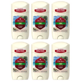 Old Spice Antiperspirant and Deodorant for Men Fiji with Palm Tree Scent 2.6 Oz (Pack of 6)