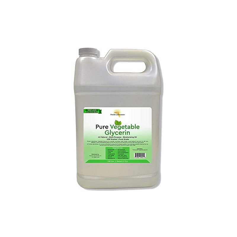 One Gallon Vegetable Glycerin/Glycerine USP VG Kosher 99.9% Pure Food