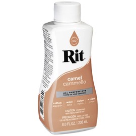 Nakoma 88460 Rit Liquid Dye, Cotton, Wool, Nylon and more,Camel colour,236 ml,14.22 x 6.35 x 5.08 cm