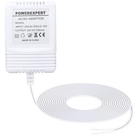 24V 500mA C Wire Adapter for Thermostat and Doorbell Transformer, Compatible with Ring Doorbell, N est, Ecobee, Sensi, Honeywell, Sensi Smart WiFi Thermostat, Nes t Hell o, 8M (315") Supply Cord
