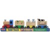 Melissa & Doug Wooden Farm Train Set - Classic Wooden