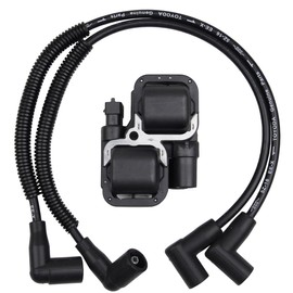 Goodbest New Ignition Coil Spark Plug Wire Cap Kit Compatible With Can-am Commander 800 Max 1000 Outlander 1000 Renegade 800 Replace 420266070 278001546 270600002