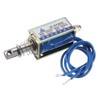 sourcing map DC 24V 0.3A Solenoid Electromagnet Push Pull Type