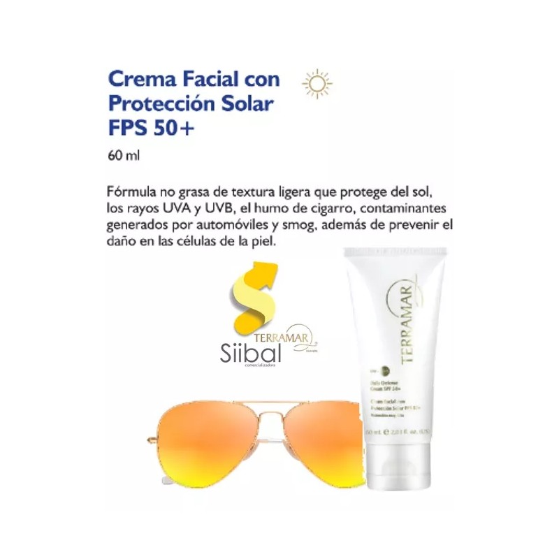 Terramar Protector Solar Facial Terramar Fps 50+ / 60g.