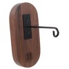 BIUDECO Metal Hook Wooden Wind Chime Bracket Wall Mount Easy