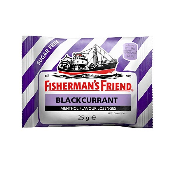 Fisherman's Friend Fisherman's Friend Blackcurrant Lozenges, Sugar Free Extra Strong
