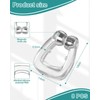 TPZORJX Pack of 8 anti-nose clips, Anti Nasenklammer Schnarchen, snoring