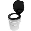 ASR Outdoor Camping Toilet, 5 Gallon Bucket Portable Toilet Seat