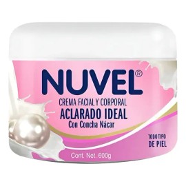 Crema Facial Y Corporal Aclarante Con Concha Nácar 600 Grs.                                                                                           