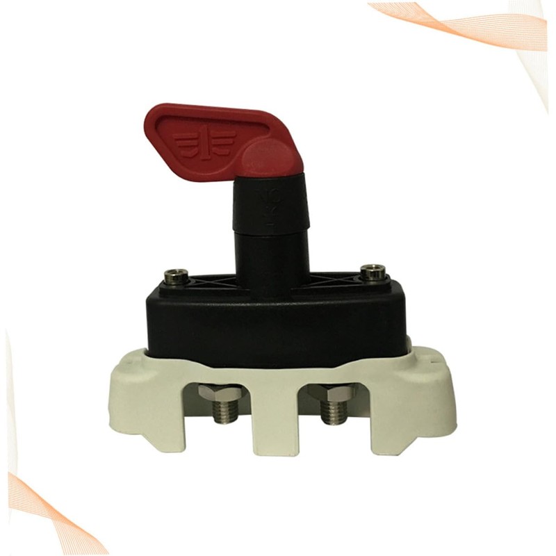 PACKOVE Battery Kill Switch for Car Black Flame-resistant Heat-resistant Sturdy