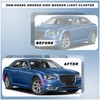 ULTRALTH Dynamic Smoked LED Side Marker Lights for 2015-2024 Chrysler