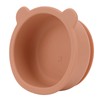 Silicone Baby Bowl Spoon Set with Bottom Suction Cup Ergonomic