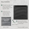 Vent Systems 8" x 8" Inch (Opening Dimensions) - Pack