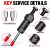 Lubrication Fitting Unclogger for Maintenance – Manual Metal Threaded Service
