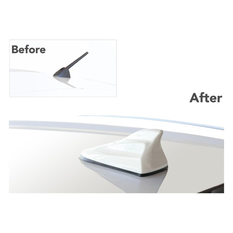 Beat-Sonic (ビートソニック) ドルフィンアンテナ TYPE-4 FDX4H-B610M : ホンダ純正カラー 国内塗装 ミッドナイトブルービーム・メタリック(B610M) FM/AM