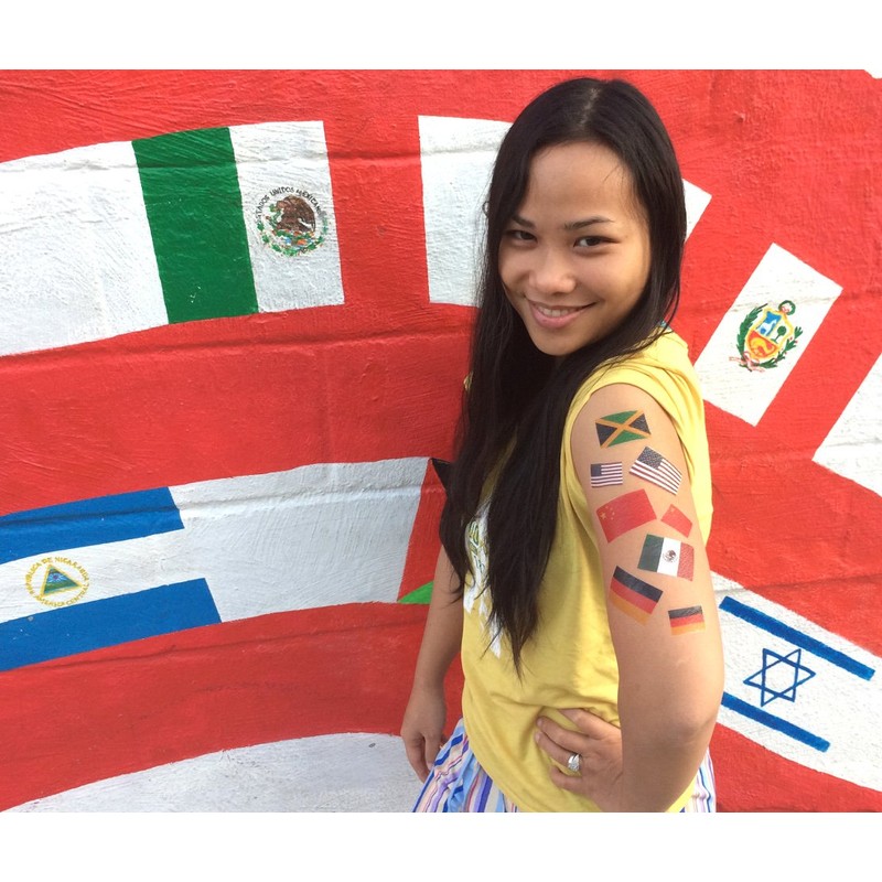 40 Tattoos: Israeli Flag, Israel Party Favors