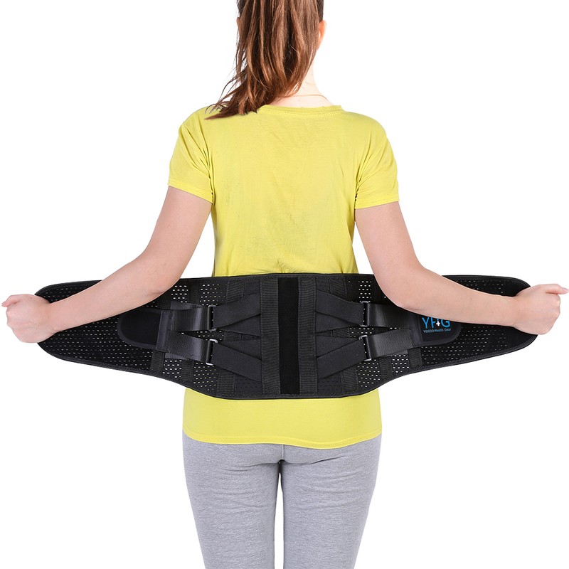 Posture Therapy Lumbar Brace Belt Lower Back Brace with Support