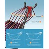 EveryFun Double Hammock with Heavy-Duty Steel Stand,Portable,Easy Assembly,600lbs Weight Capacity,Perfect